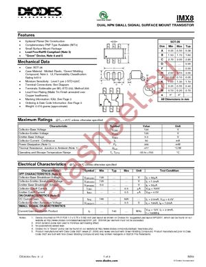 IMX8-7 datasheet  